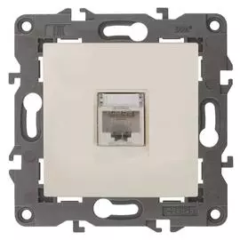 Розетка информационная RJ45 ЭРА Elegance 14-3107-02 Б0034303