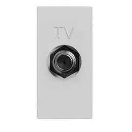 Розетка TV ABB Zenit серебро 2CLA215000N1301