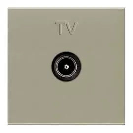 Розетка TV ABB Zenit шампань 2CLA225070N1901