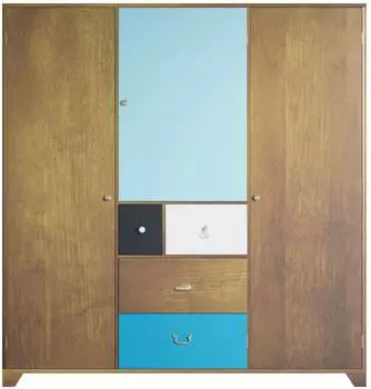 Шкаф Aquarelle трехстворчатый