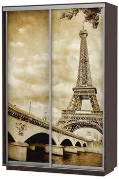 Шкаф Экспресс Фото дуо "Париж" (120 x 220)