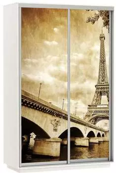 Шкаф Экспресс Фото дуо "Париж" (120 x 240)