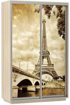 Шкаф Экспресс Фото дуо "Париж" (120 x 240)