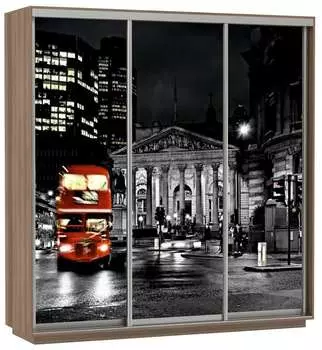 Шкаф Экспресс Фото трио "Ночной Лондон" (180 x 240)