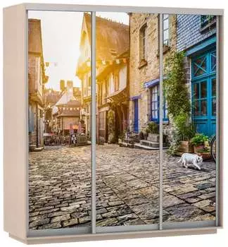 Шкаф Экспресс Фото трио "Улица" (210 x 240)