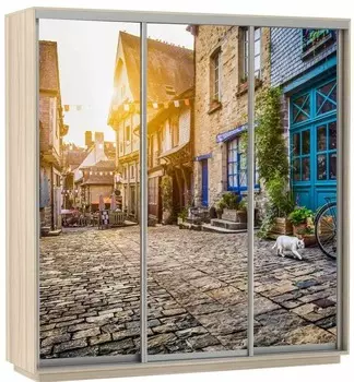 Шкаф Экспресс Фото трио "Улица" (240 x 240)