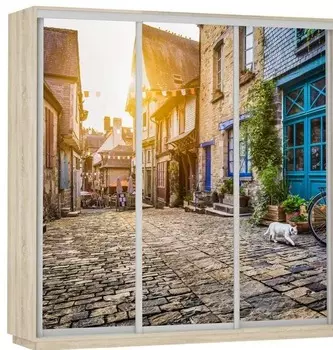 Шкаф Экспресс Фото трио "Улица" (240 x 240)