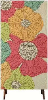 Шкаф малый двухстворчатый Berber "Цветочек аленький"