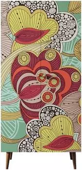 Шкаф малый двухстворчатый Berber "Дивные цветы"