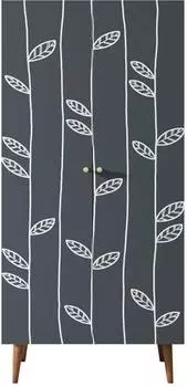 Шкаф малый двухстворчатый Berber "Листочки"