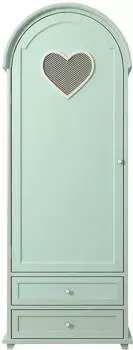 Шкаф одностворчатый Adelina в мятном цвете