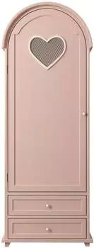 Шкаф одностворчатый Adelina в розовом цвете