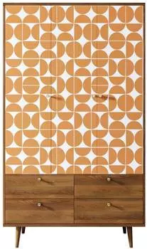 Шкаф трехстворчатый Berber "Апельсин"