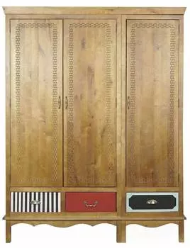 Шкаф трехстворчатый Gouache Birch