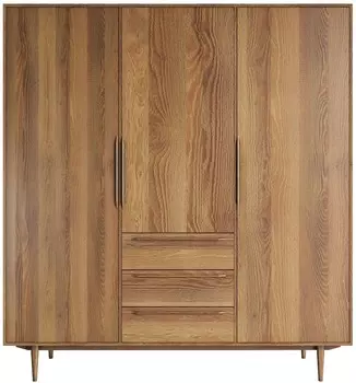 Шкаф в скандинавском стиле Bruni трехстворчатый