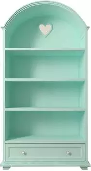 Стеллаж Adelina в мятном цвете