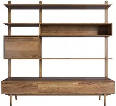 Стеллаж Bruni с ящиками