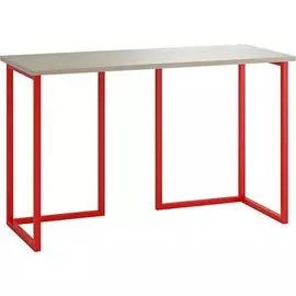 Стол Board 120x50 красные ножки