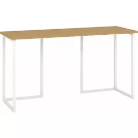 Стол Board 140x50 белые ножки