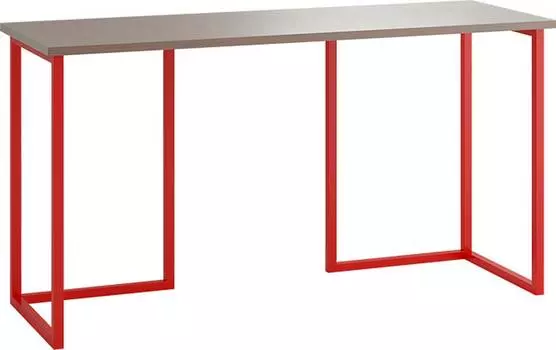 Стол Board 140x50 красные ножки