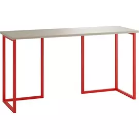 Стол Board 140x50 красные ножки