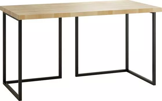 Стол Board 140x70 черные ножки