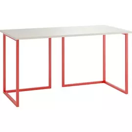Стол Board 140x70 красные ножки