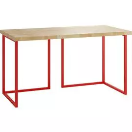 Стол Board 140x70 красные ножки