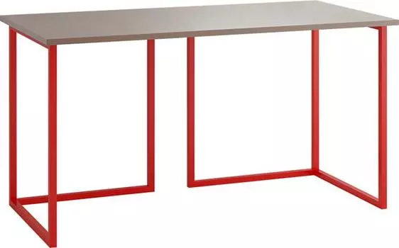 Стол Board 140x70 красные ножки