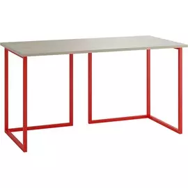 Стол Board 140x70 красные ножки