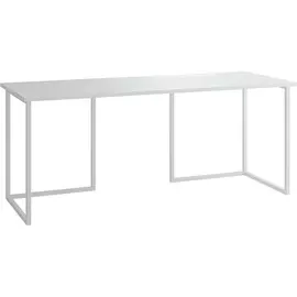 Стол Board 180x70 белые ножки