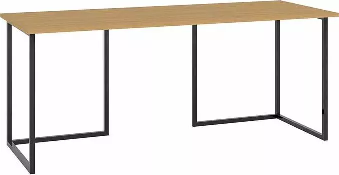 Стол Board 180x70 черные ножки