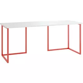 Стол Board 180x70 красные ножки