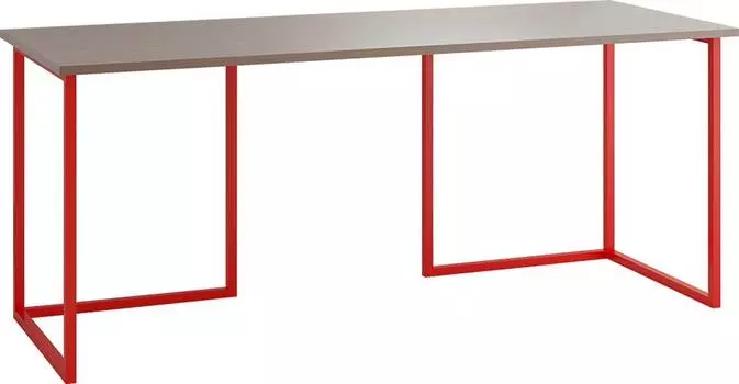 Стол Board 180x70 красные ножки