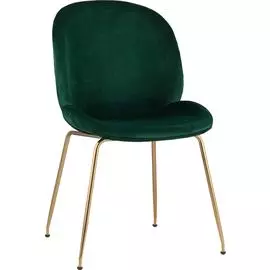 Стул Beetle золотые ножки гнутые