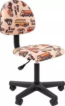 Стул компьютерный детский Chairman Kids 104 автобусы
