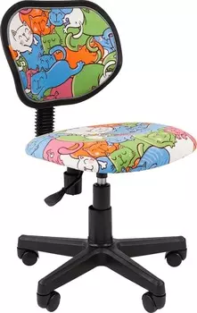 Стул компьютерный детский Chairman Kids 106 котики