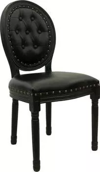 Стул Volker button black