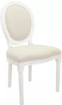 Стул Volker white velvet