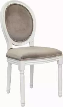 Стул Volker white velvet