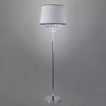 Торшер Eurosvet 01037/1 хром/прозрачный хрусталь Strotskis