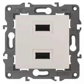 Устройство зарядное USB ЭРА Elegance 5V-2,1A 14-4110-02 Б0034359