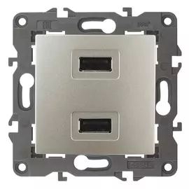 Устройство зарядное USB ЭРА Elegance 5V-2,1A 14-4110-04 Б0034371
