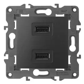 Устройство зарядное USB ЭРА Elegance 5V-2,1A 14-4110-05 Б0034373