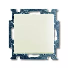 Выключатель одноклавишный ABB Basic55 10A 250V chalet-белый 2CKA001012A2184