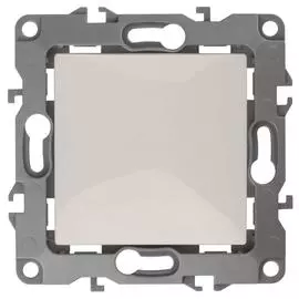 Выключатель одноклавишный ЭРА 12 10AX 250V 12-1101-02 Б0014622