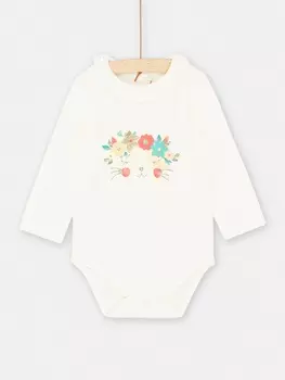 Боди с длинным рукавом для малышки