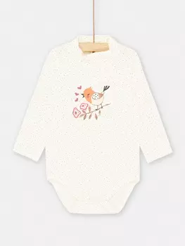 Боди с длинным рукавом для малышки
