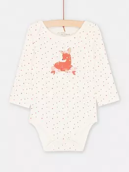 Боди с длинным рукавом для малышки