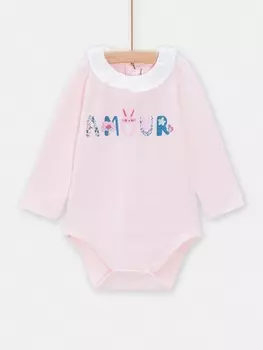 Боди с длинным рукавом для малышки